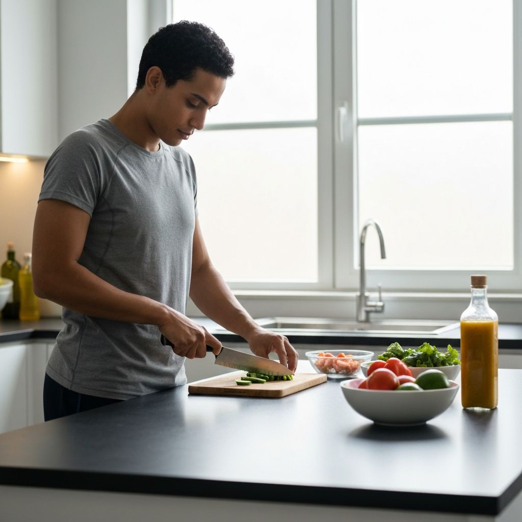 Active healthy lifestyle with sport and nutrition